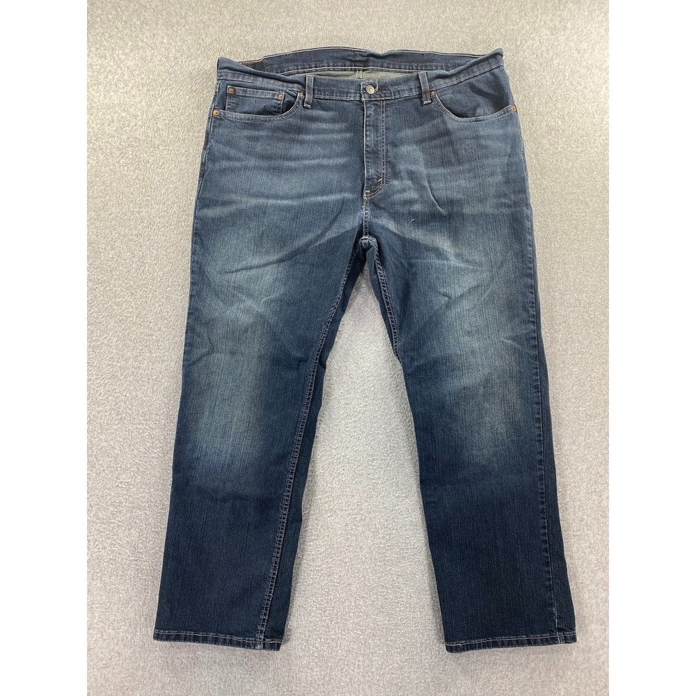 Levi's 559 Jeans Men's 40x32 Blue Light Wash Denim Relaxed Fit Straight‎ Leg